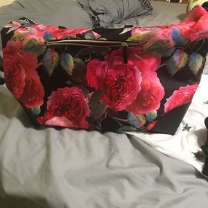 Flower tote bag